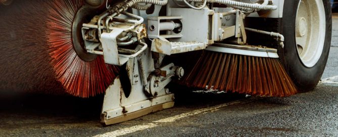 Barredoras y baldeadoras para limpieza urbana