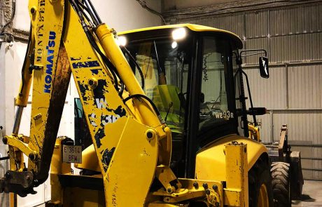 RETRO CARGADORA MIXTA KOMATSU WB 93R-2