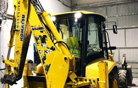 RETRO CARGADORA MIXTA KOMATSU WB 93R-2