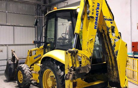 RETRO CARGADORA MIXTA KOMATSU WB 93R-2