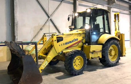 RETRO CARGADORA MIXTA KOMATSU WB 93R-2