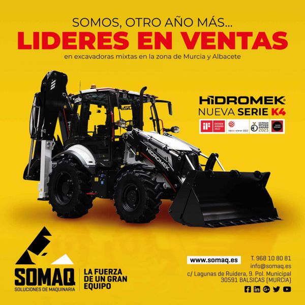 SOMAQ, líder en mixtas HIDROMEK durante 6 años consecutivos